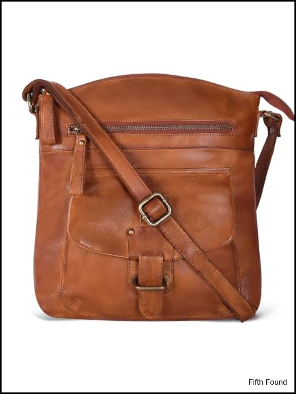 Genuine Leather Crossbody Bag - Medium Handbag